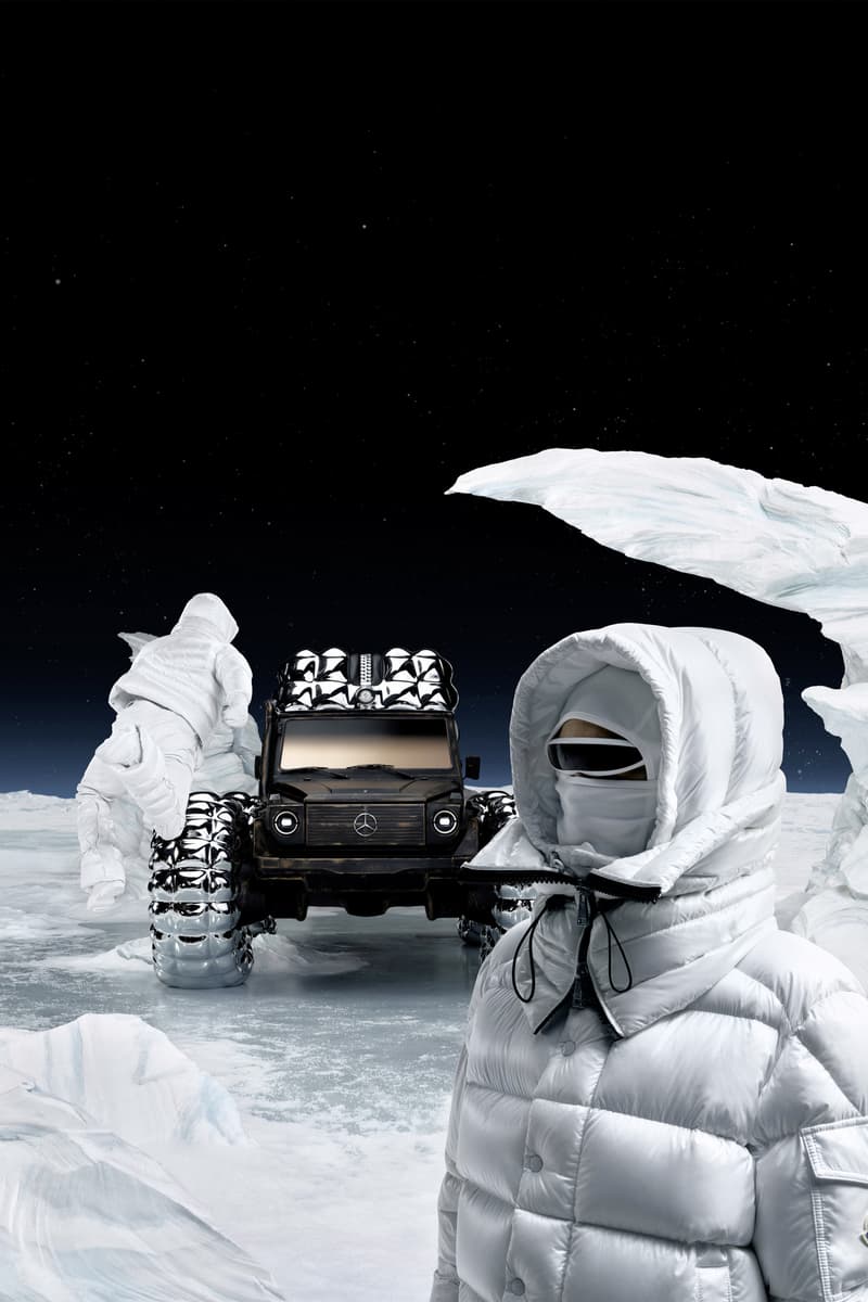Moncler 携手 Mercedes-Benz 打造艺术品「PROJECT MONDO G」