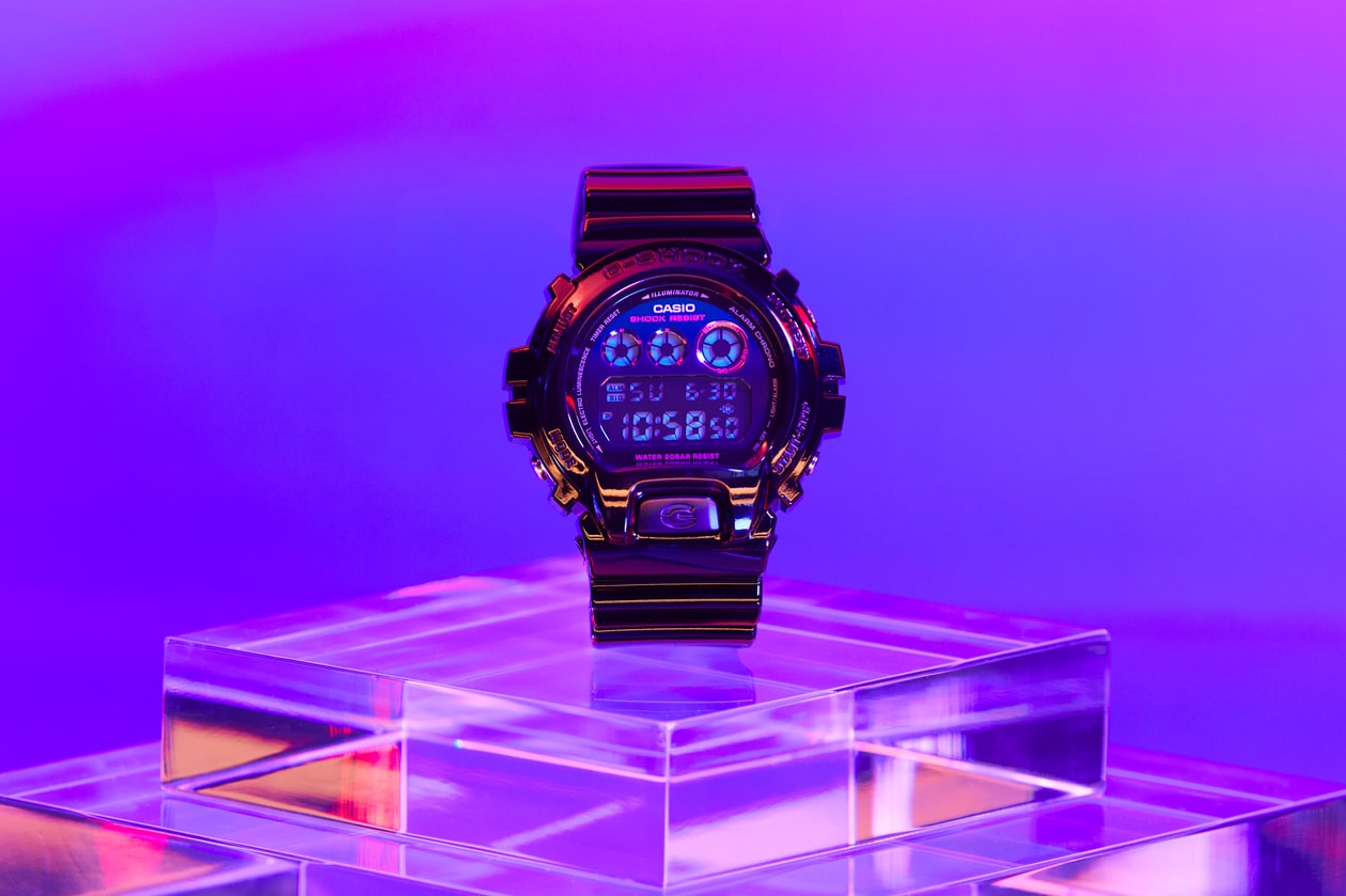 G-SHOCK 发布「虚拟彩虹」系列，以赛博朋克造型致敬游戏与电子竞技