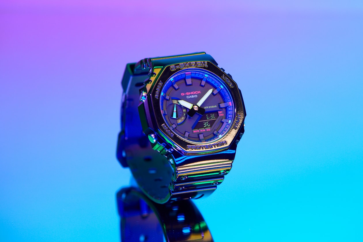 G-SHOCK 发布「虚拟彩虹」系列，以赛博朋克造型致敬游戏与电子竞技