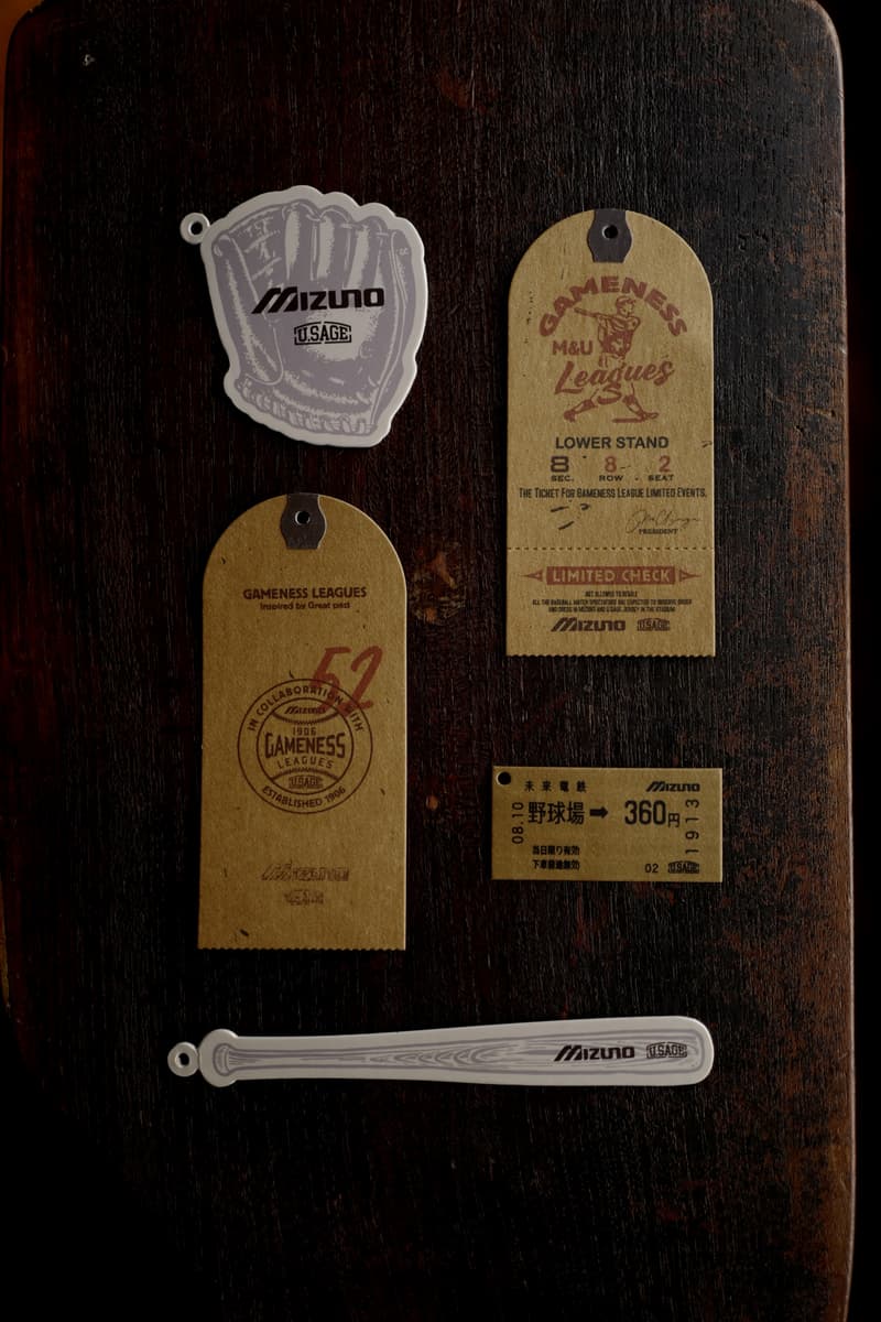 U.Sage x MIZUNO 联名系列「Gameness Leagues」正式登场