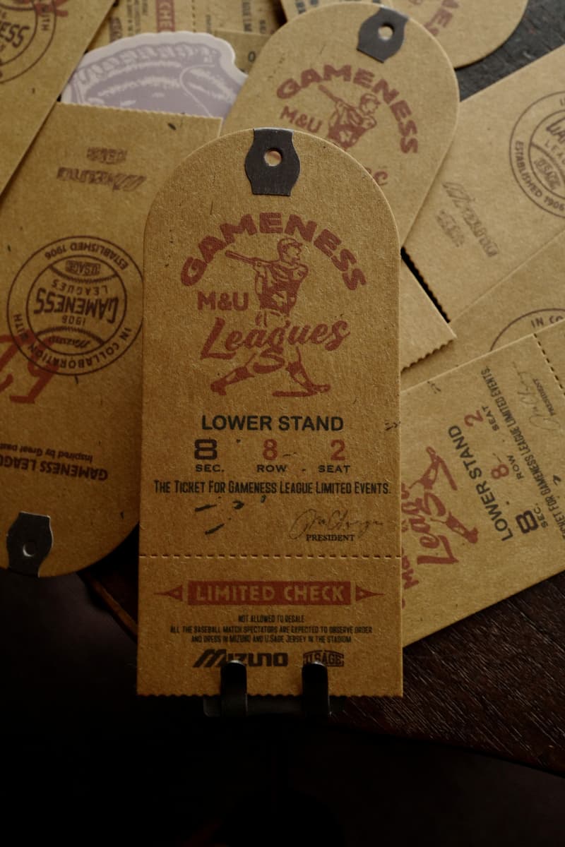 U.Sage x MIZUNO 联名系列「Gameness Leagues」正式登场