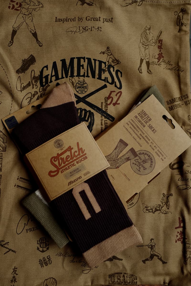 U.Sage x MIZUNO 联名系列「Gameness Leagues」正式登场