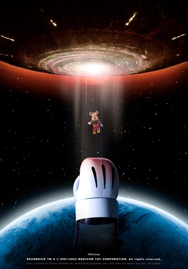 3125C x CLOT x MEDICOM TOY 推出全新「BE@RBRICK 3-Eyed Mickey」及胶囊服饰系列