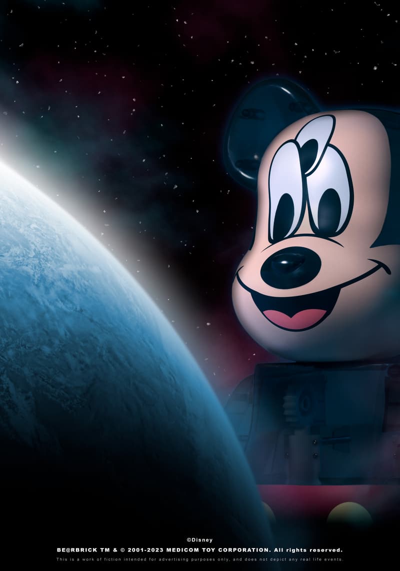 3125C x CLOT x MEDICOM TOY 推出全新「BE@RBRICK 3-Eyed Mickey」及胶囊服饰系列