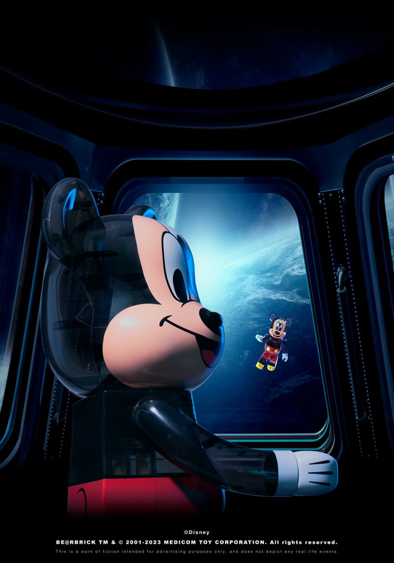 3125C x CLOT x MEDICOM TOY 推出全新「BE@RBRICK 3-Eyed Mickey」及胶囊服饰系列