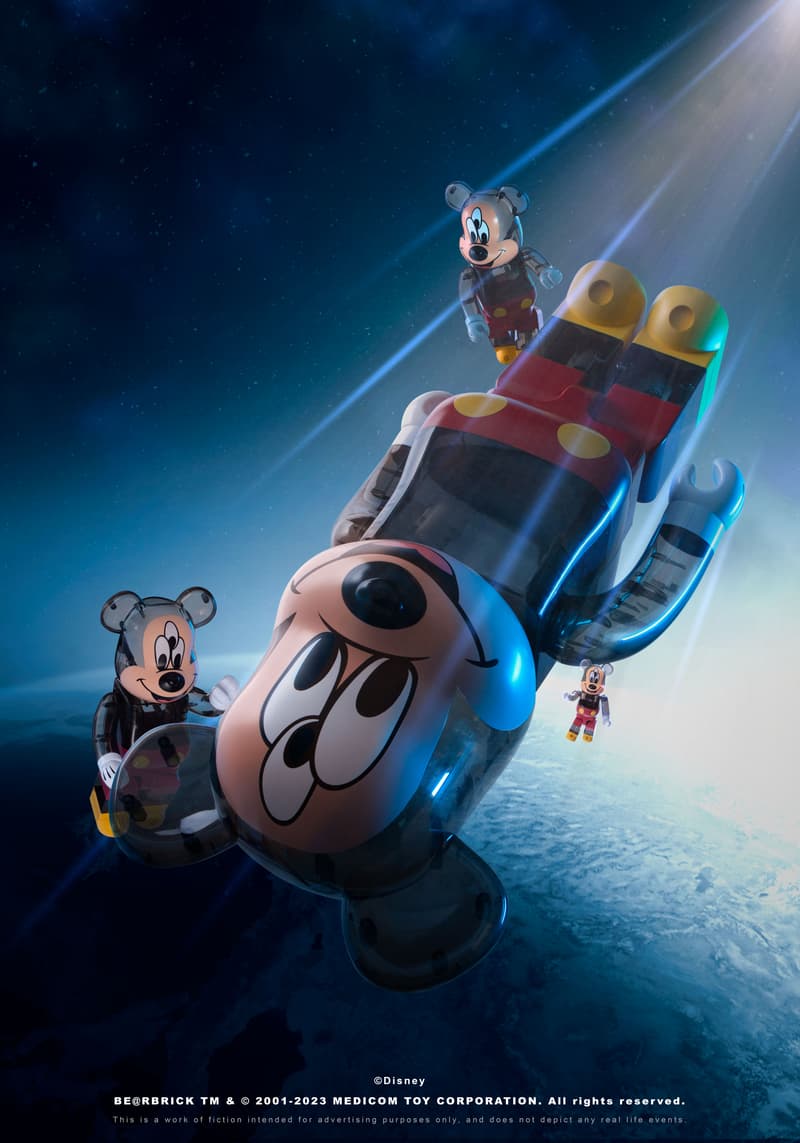 3125C x CLOT x MEDICOM TOY 推出全新「BE@RBRICK 3-Eyed Mickey」及胶囊服饰系列