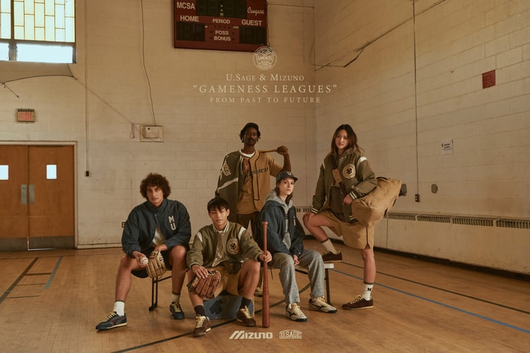 U.Sage x MIZUNO 联名系列「Gameness Leagues」正式登场