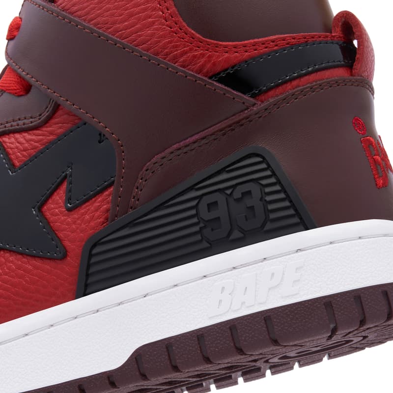 BAPE STA 93 HI 以全新配色设计回归