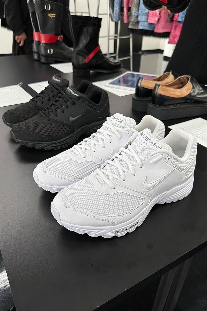 率先近賞 COMME des GARÇONS Homme Plus x Nike Air Pegasus 2005 最新聯名鞋款