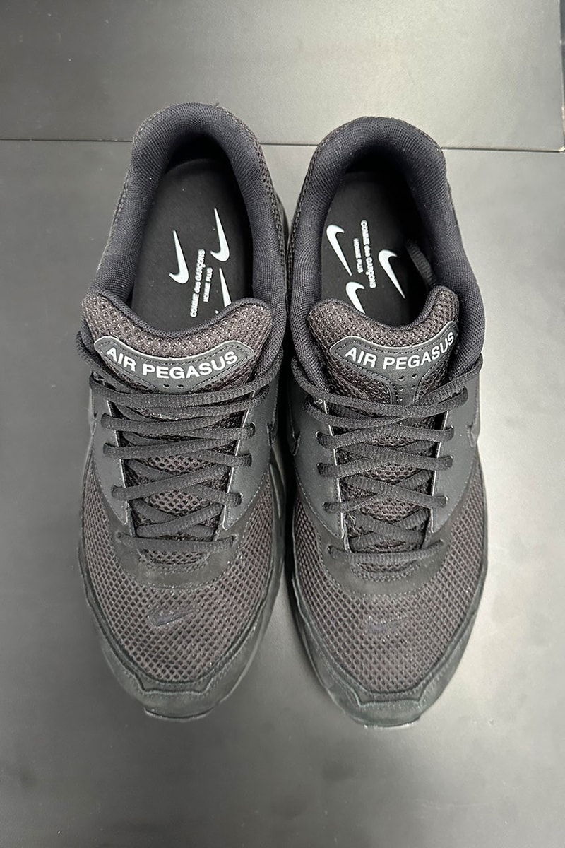 率先近賞 COMME des GARÇONS Homme Plus x Nike Air Pegasus 2005 最新聯名鞋款