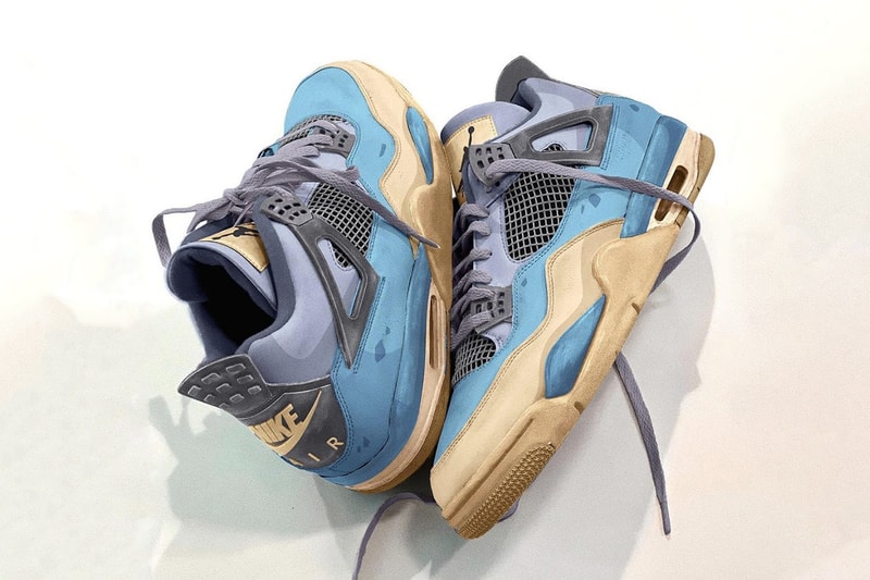 设计师打造 Air Jordan 4 全新「Lapras」定制配色