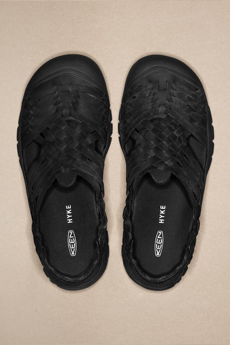 HYKE x KEEN 2023 春夏季度合作涼鞋系列發售情報公開