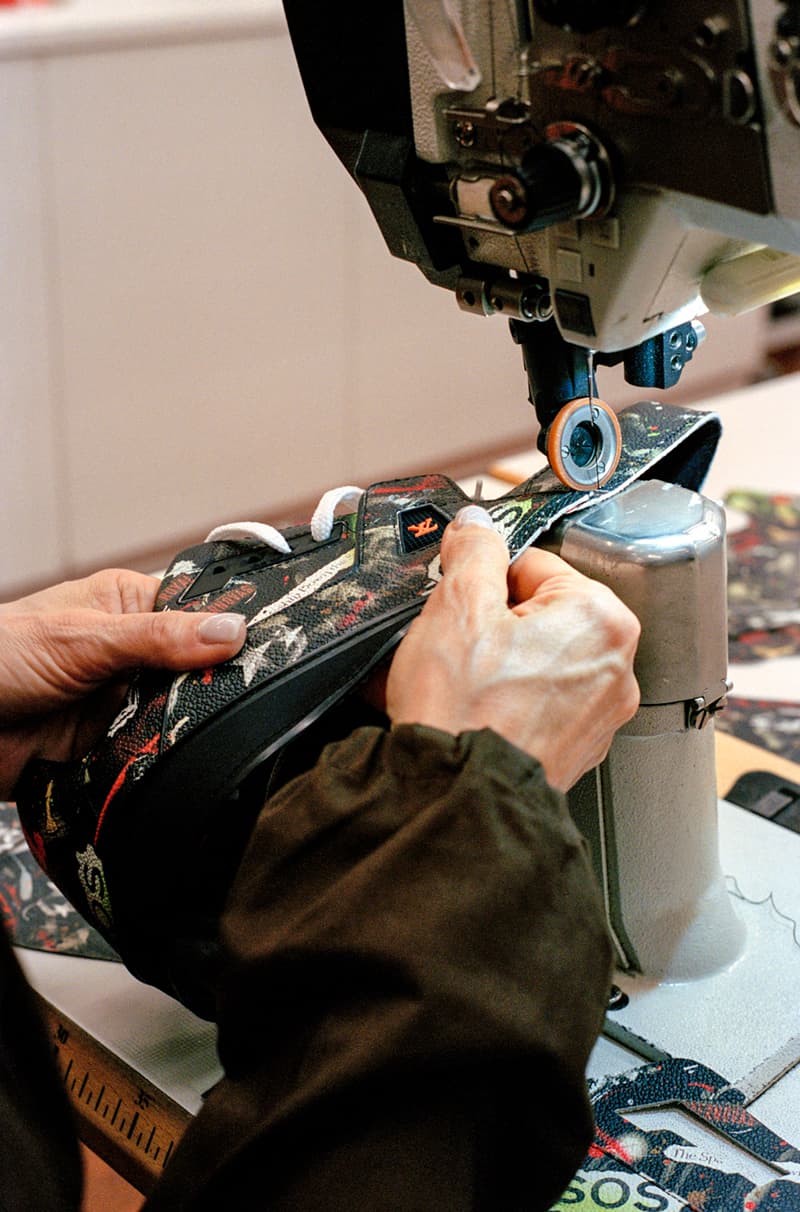 Louis Vuitton 于米兰举办「白色画布：LV Trainer 运动鞋合作系列」展览