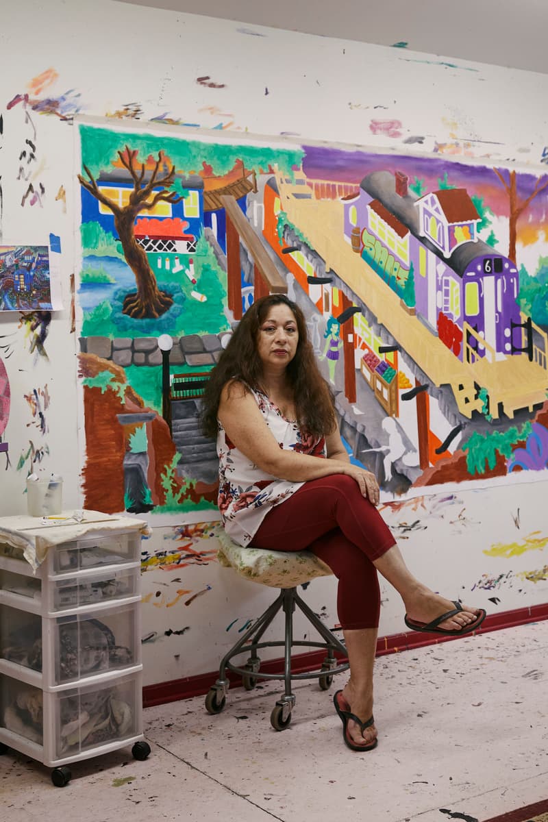 Louis Vuitton 于米兰举办「白色画布：LV Trainer 运动鞋合作系列」展览