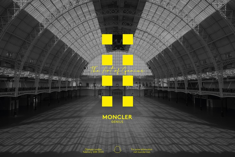 Moncler 将于伦敦时装周举办 2023「THE ART OF GENIUS」大秀