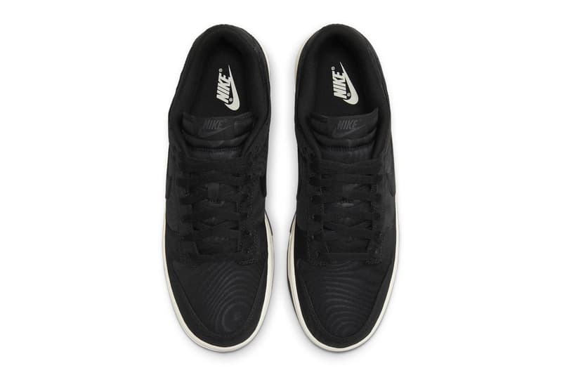 Nike Dunk Low 最新配色「Black Canvas」即将登场