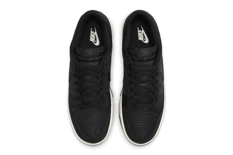 Nike Dunk Low 最新配色「Black Canvas」即将登场