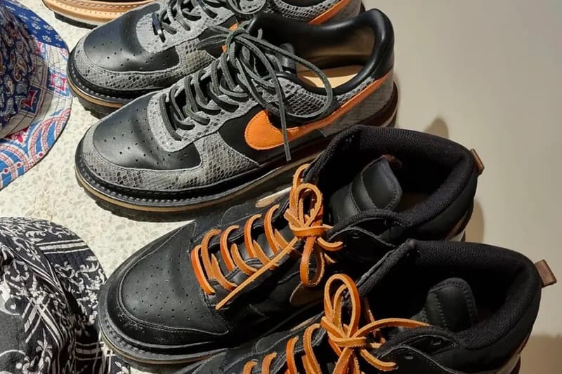 Children of the Discordance x RECOUTURE 打造 Nike Dunk Low/High、Air Force 1 鞋款曝光