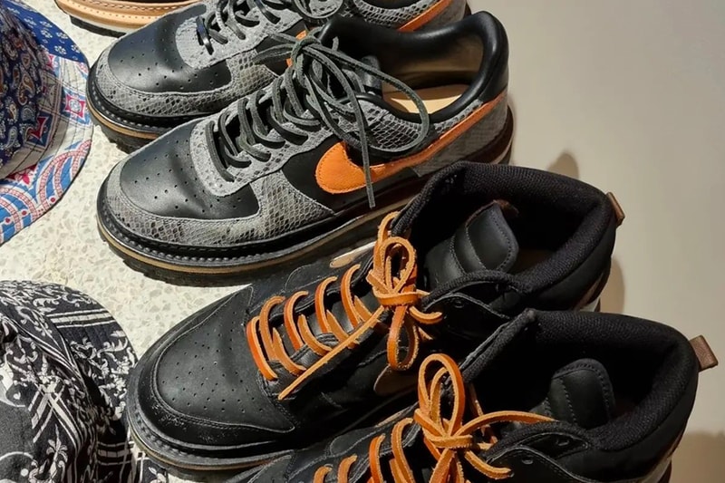 Children of the Discordance x RECOUTURE 打造 Nike Dunk Low/High、Air Force 1 鞋款曝光