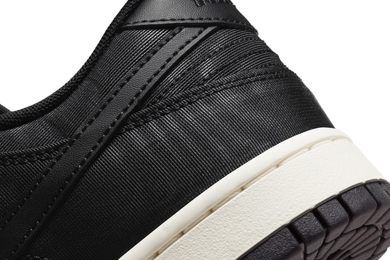 Nike Dunk Low 最新配色「Black Canvas」即将登场