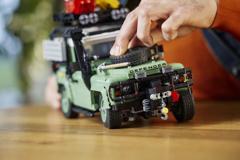 LEGO 推出經典 Land Rover Defender 90 越野車全新積木模型