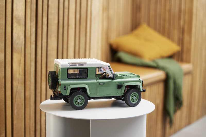 LEGO 推出經典 Land Rover Defender 90 越野車全新積木模型