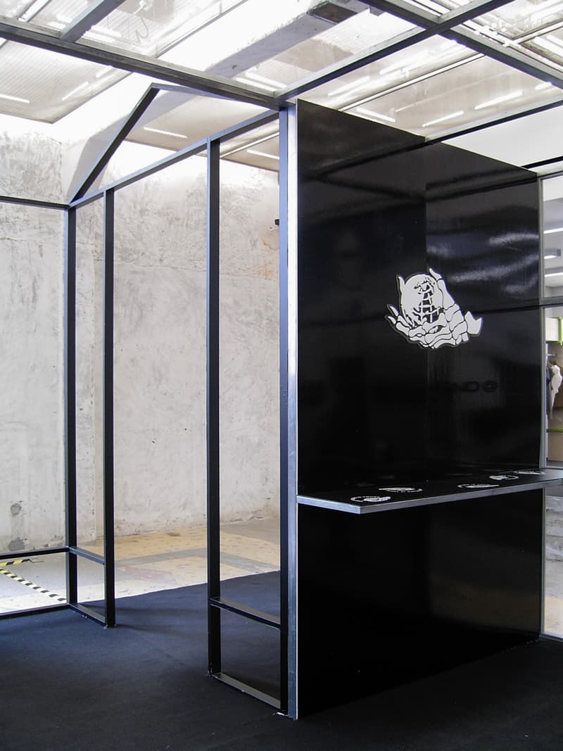 走进  JORDANLUCA x SND 特别装置及 POP-UP 空间