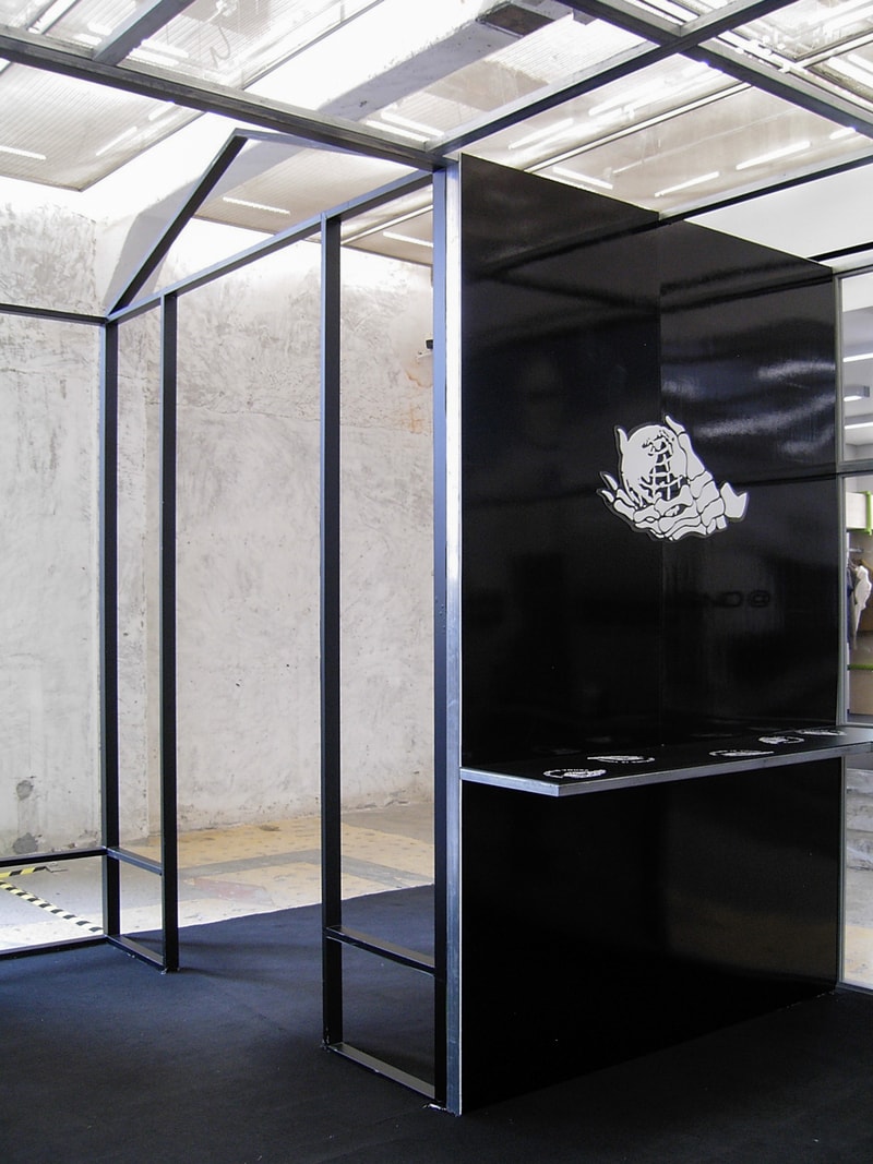 走进  JORDANLUCA x SND 特别装置及 POP-UP 空间