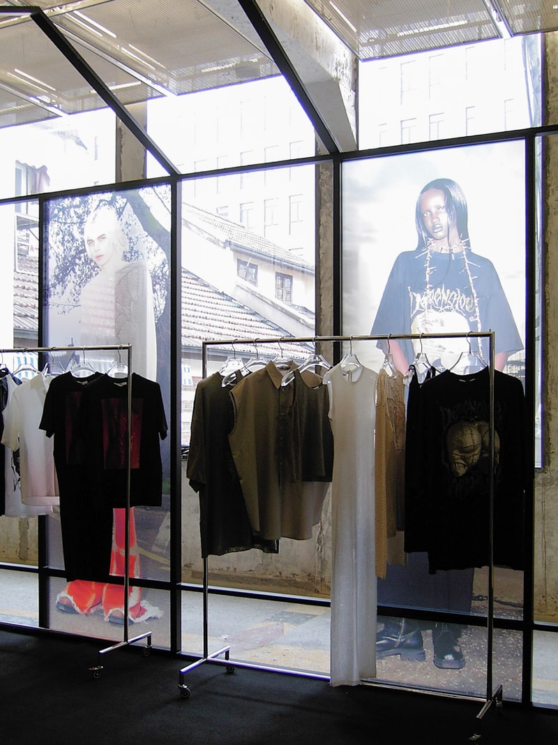 走进  JORDANLUCA x SND 特别装置及 POP-UP 空间