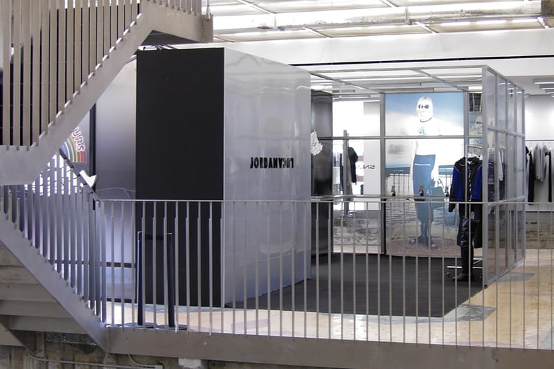 走进  JORDANLUCA x SND 特别装置及 POP-UP 空间