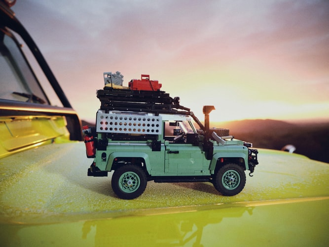 LEGO 推出經典 Land Rover Defender 90 越野車全新積木模型