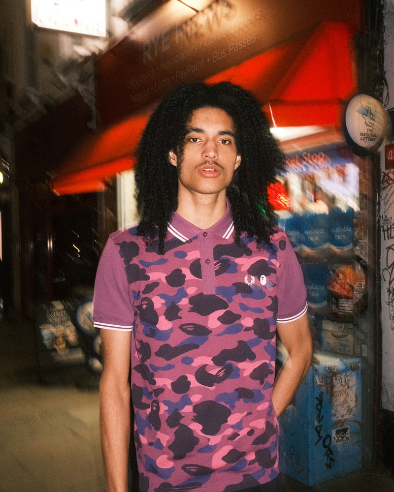 BAPE® × FRED PERRY 联名系列即将发售