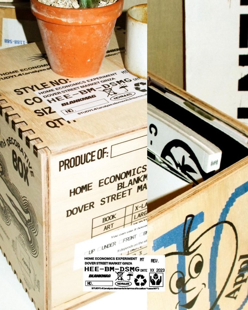 HOME ECONOMICS EXPERIMENT、BLANKMAG 聯名系列即將上架