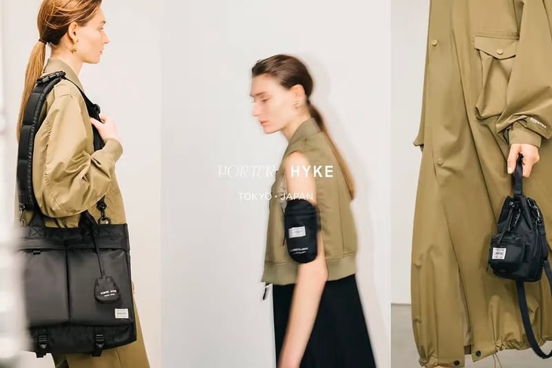 PORTER x HYKE 2023 春夏系列聯名系列正式登場