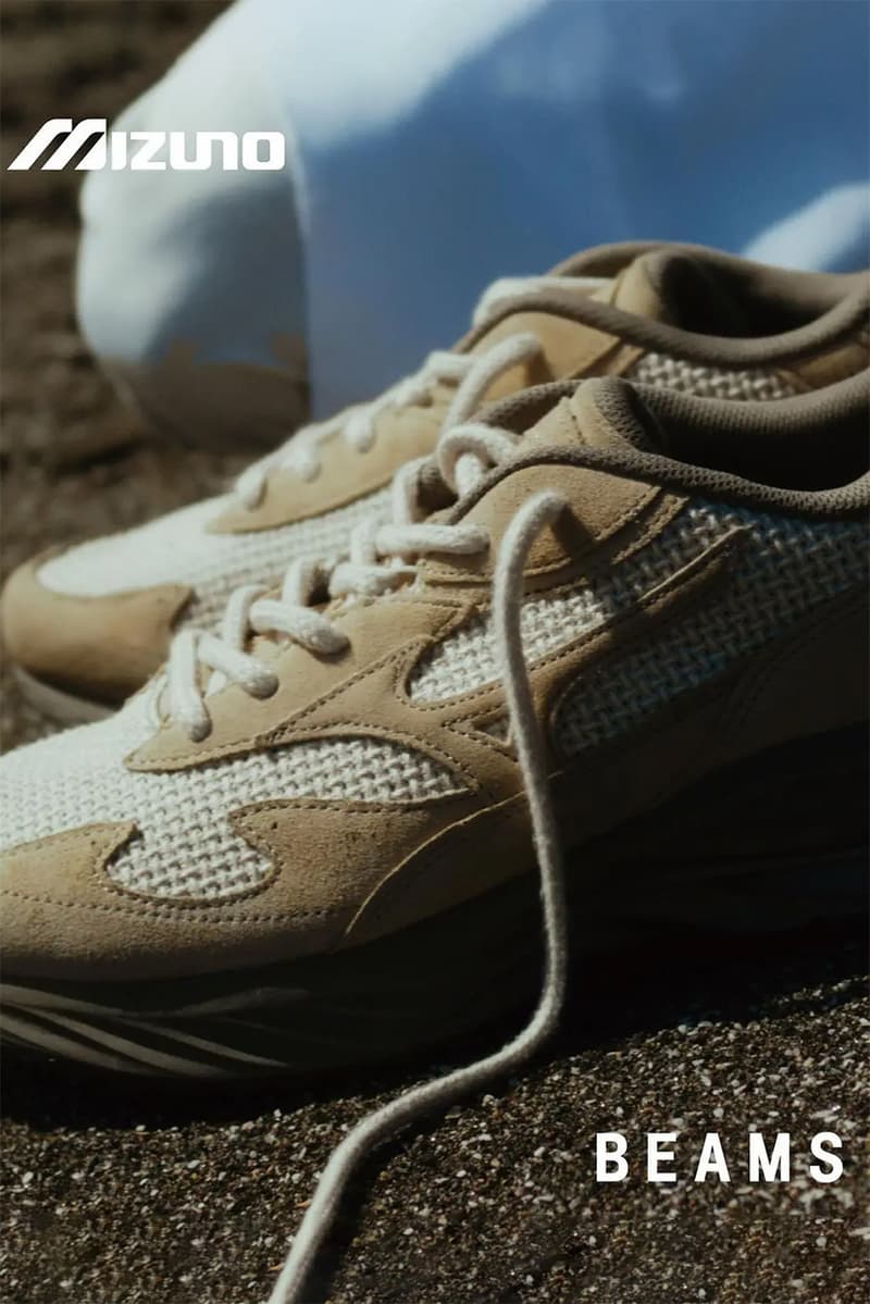 BEAMS x Mizuno Wave Rider Beta 最新聯名鞋正式登場
