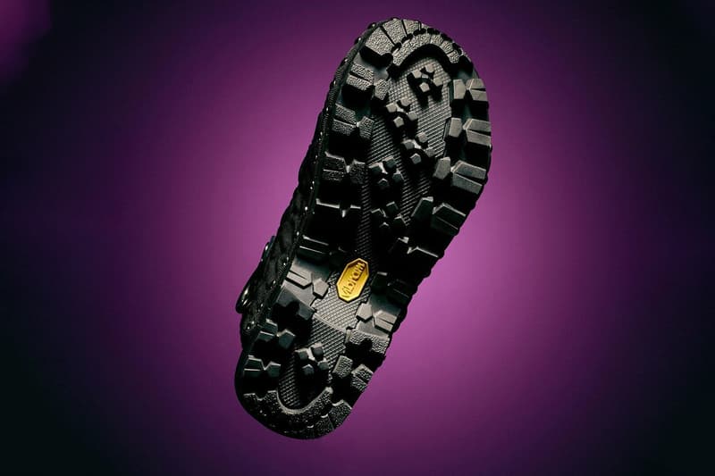 采用黑色尼龙面料，Brain Dead 推出动物印花 Clog 鞋款