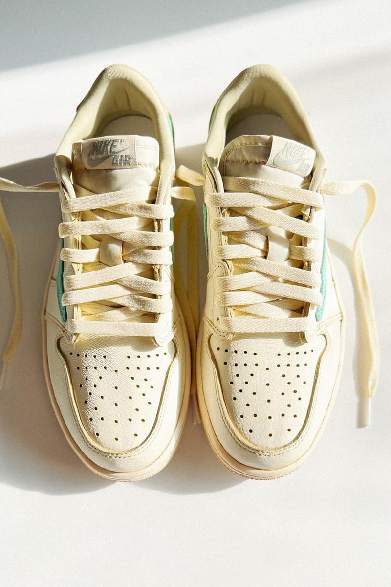 設計師打造 Travis Scott x Air Jordan 1 Low「Tiffany」全新定製鞋款