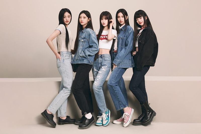 人氣女團 NewJeans 正式成為 Levi’s 最新全球品牌大使
