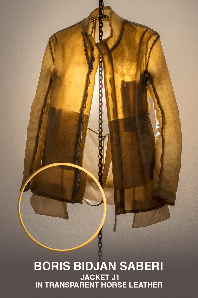 如炼金术士般进行面料实验，用人体塑形？Boris Bidjan Saberi 亲解三款签名设计