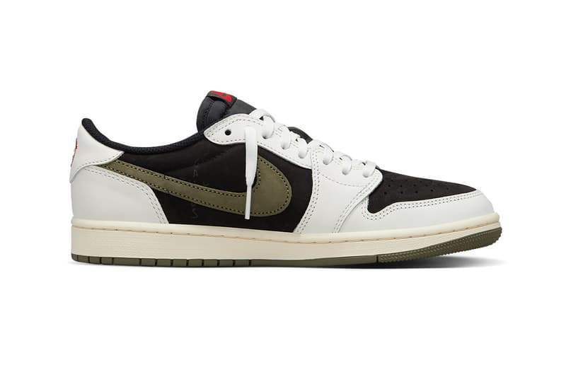 Travis Scott x Air Jordan 1 Low OG WMNS 最新配色「Olive」正式登場