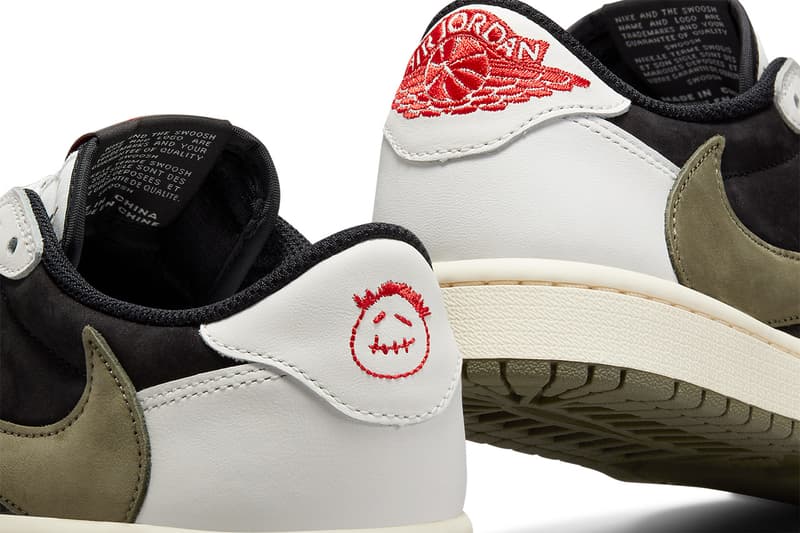 Travis Scott x Air Jordan 1 Low OG WMNS 最新配色「Olive」正式登場