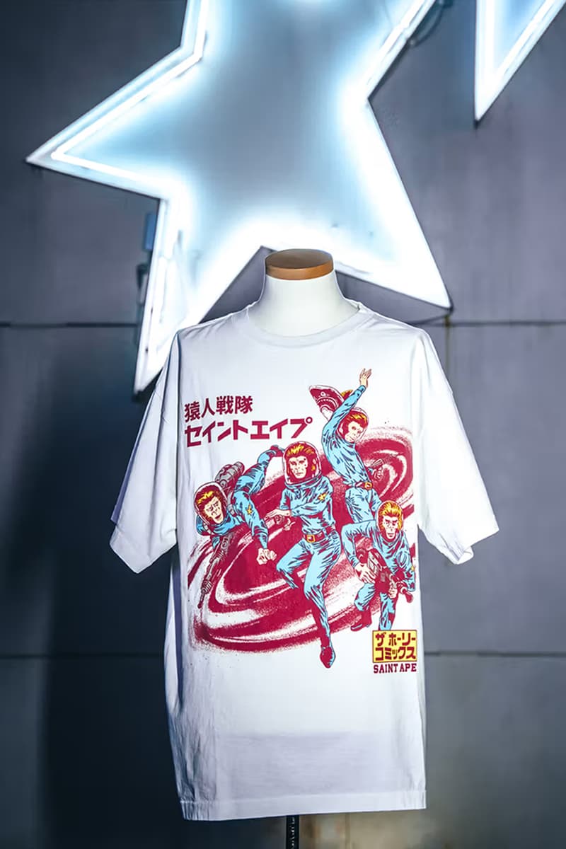 A BATHING APE 攜手 ©SAINT Mxxxxxx 打造首回聯名系列