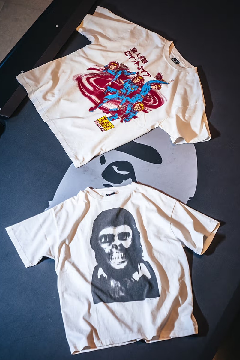 A BATHING APE 攜手 ©SAINT Mxxxxxx 打造首回聯名系列
