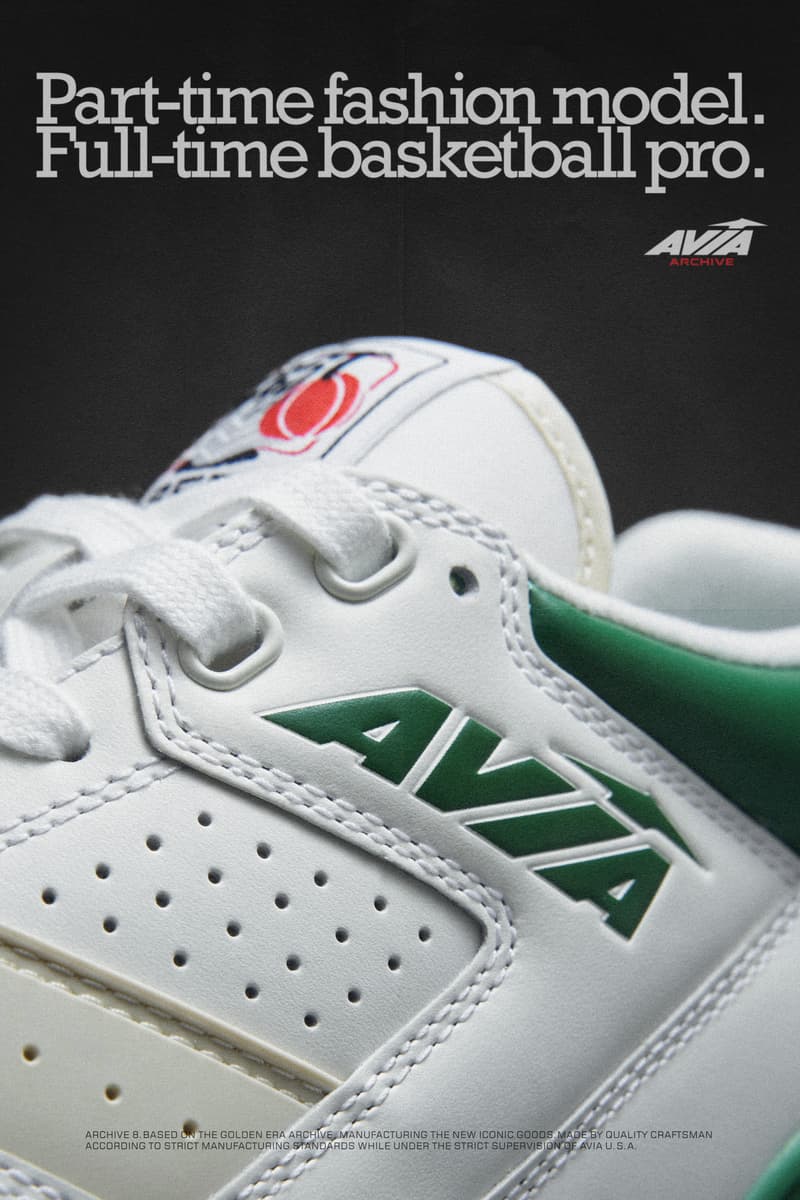AVIA archive 855 低帮复古篮球鞋新色登场