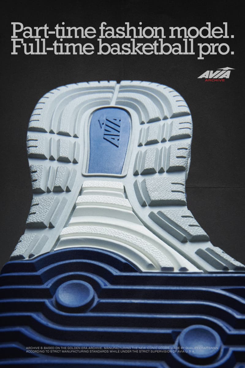 AVIA archive 855 低帮复古篮球鞋新色登场