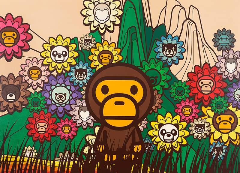 BAPE GALLERY™ 全球巡回展览 13 幅艺术画作以超过 80 万美元总价售罄