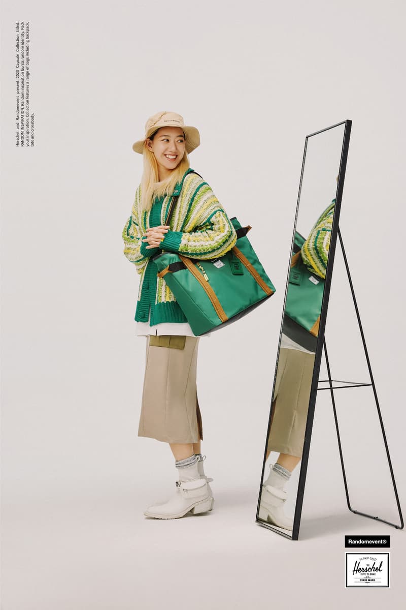 Randomevent 携手 Herschel Supply 打造全新联名包袋系列