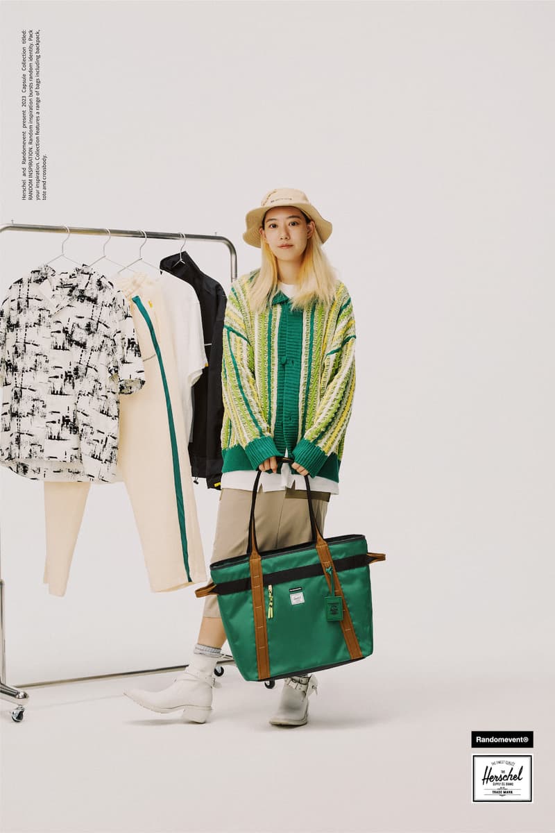 Randomevent 携手 Herschel Supply 打造全新联名包袋系列