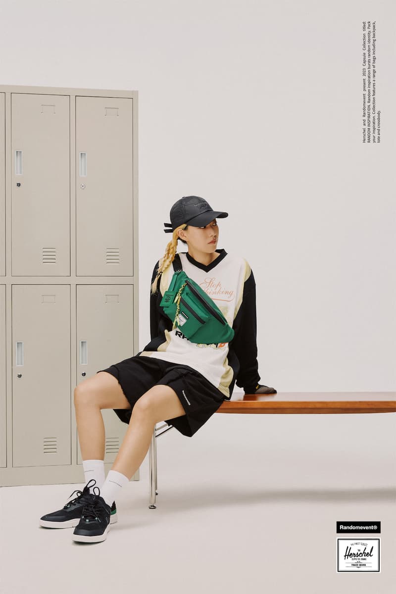 Randomevent 携手 Herschel Supply 打造全新联名包袋系列