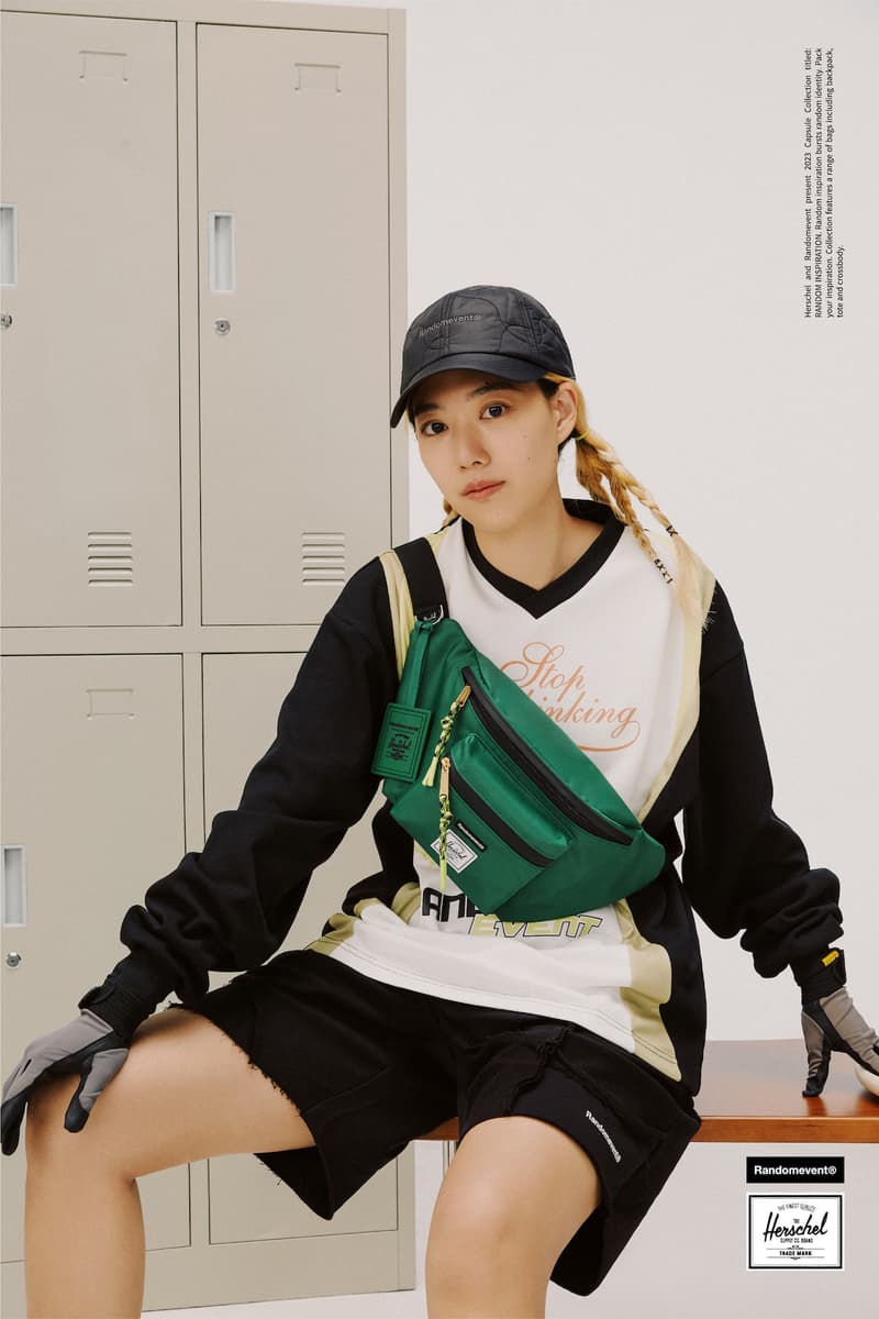 Randomevent 携手 Herschel Supply 打造全新联名包袋系列